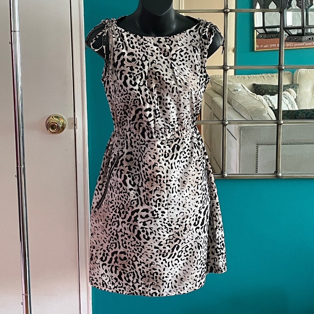 Leopard Semi-formal Business Dress